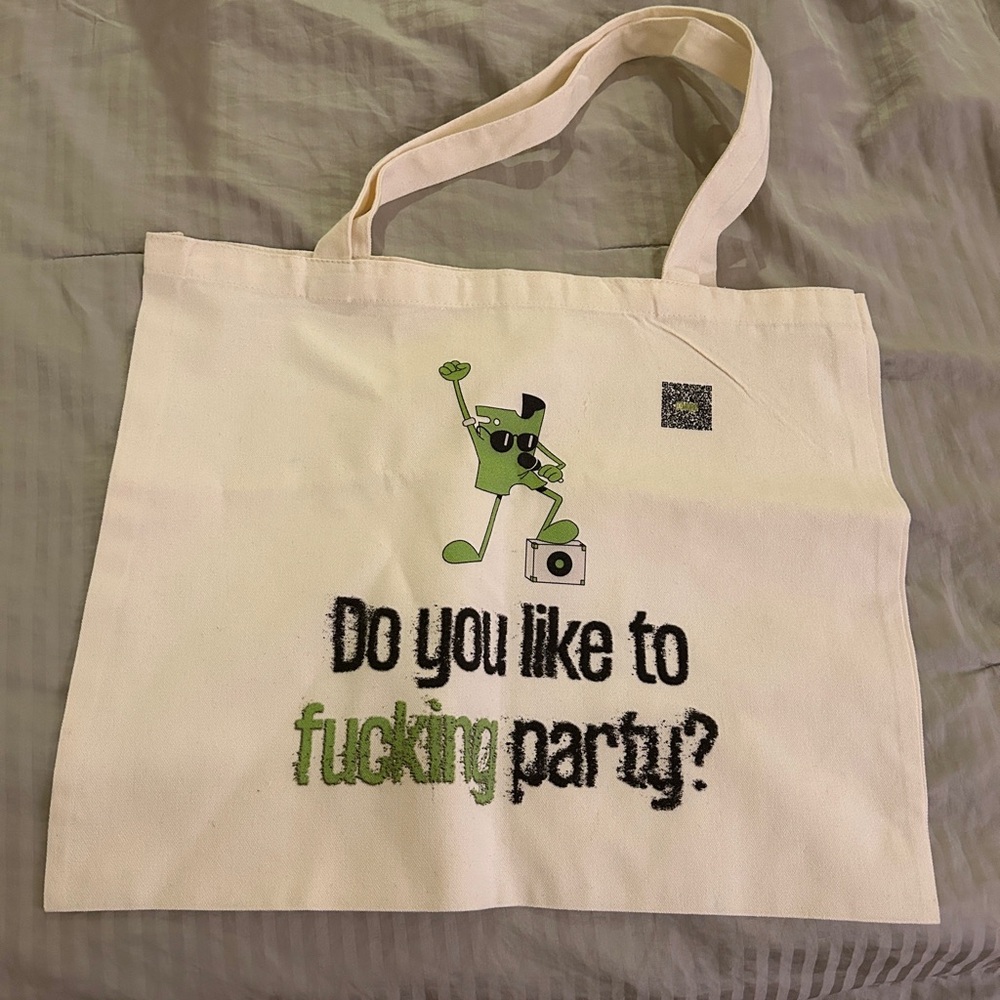 Party Tote Bag with Fun Design